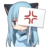 Telegram emojisi «NachoNeko» 💢