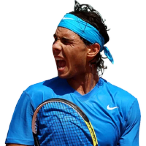 Telegram Sticker «Rafael Nadal» 😠