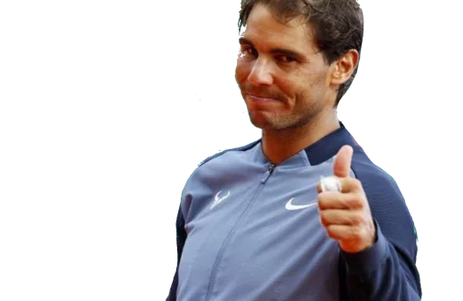 Стікер Telegram «Rafael Nadal» 👍