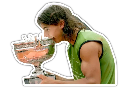 Telegram Sticker «Rafael Nadal» 😍
