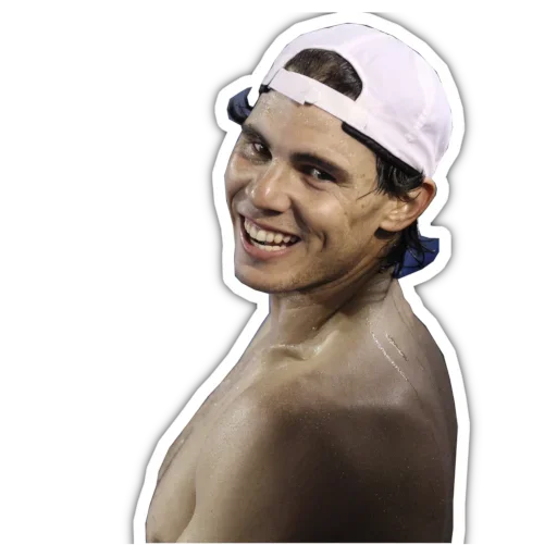 Rafael Nadal emoji 😁