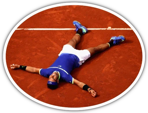 Стикер Telegram «Rafael Nadal» 😴