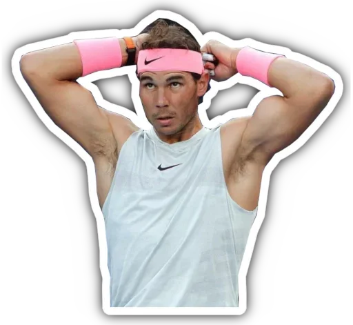 Telegram Sticker «Rafael Nadal» 😔