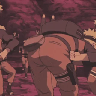 Эмодзи Naruto 🍑