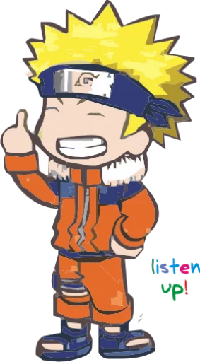 Naruto stiker 👂