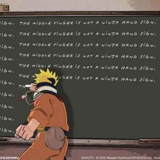 Naruto Time emoji 😌