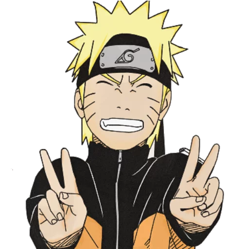Naruto Shippuden emoji ✌