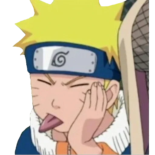 Naruto emoji 😝