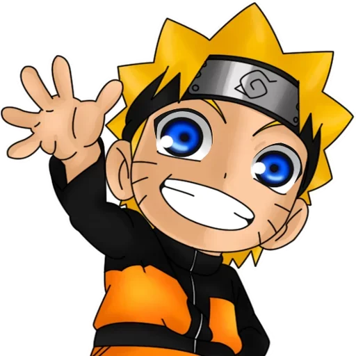 Telegram Sticker «Naruto» 👋