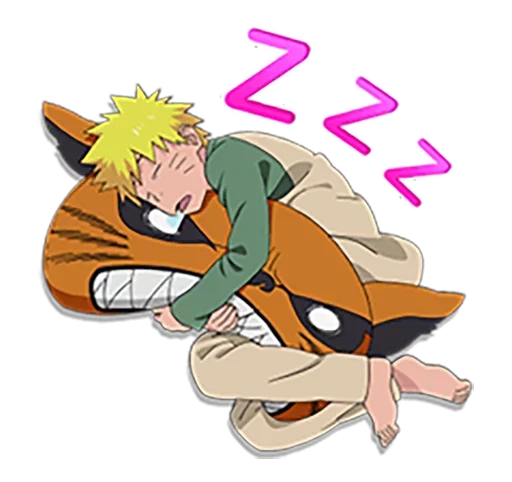 Telegram Sticker «Naruto» 😴
