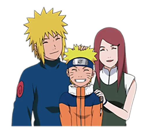 Naruto emoji 👨‍👩‍👦