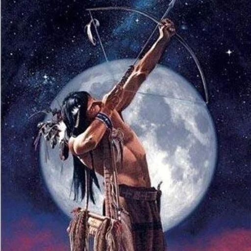 Telegram Sticker «Native American Love» ❤️