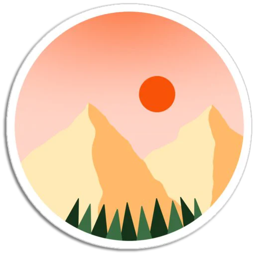 Telegram stiker «Nature Scenes» 🌄