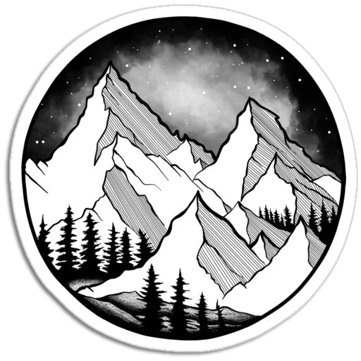 Telegram stiker «Nature Scenes» ⛰