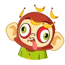 Monkey emoji 😵‍💫