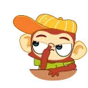 Monkey emoji 😒