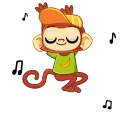 Monkey emoji 🕺