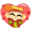 Telegram emoji Monkey 