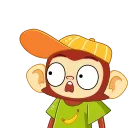 Telegram emoji Monkey