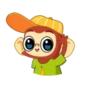 Telegram emoji Monkey