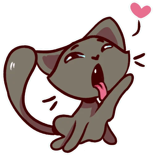Telegram Sticker «Naughty Kittens» 💧