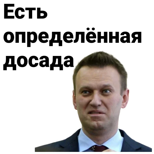 Telegram stiker «Navalny» ☹️