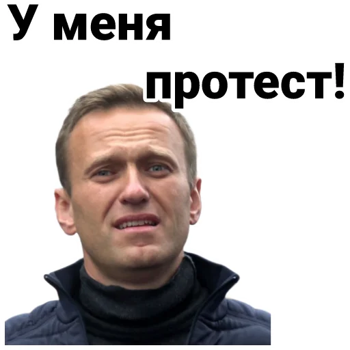 Стикер Telegram «Navalny» 😡