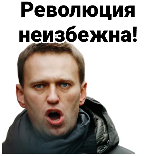 Стікер Telegram «Navalny» ✊