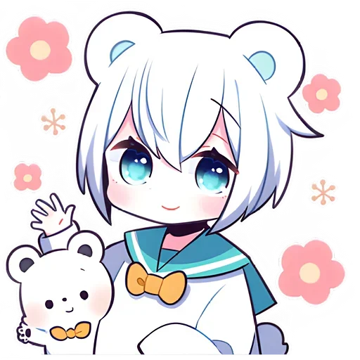 Polar Bear emoji 👋