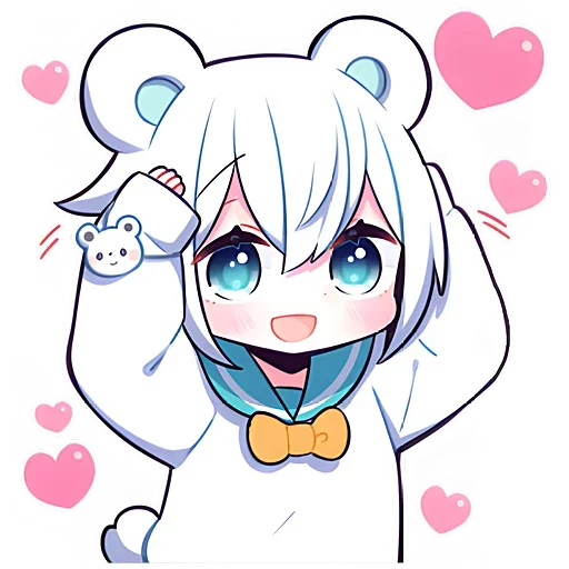 Polar Bear emoji 🥰