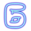 Емодзі телеграм Neon font | Неоновый шрифт