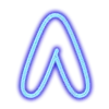 Эмодзи Telegram «Neon font | Неоновый шрифт» 🙁