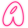 Эмодзи телеграм Neon font | Неоновый шрифт
