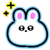 Neon Bunny emoji ✨