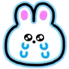 Neon Bunny emoji 😭