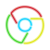 Telegram emojisi «Неоновые логотипы» ⬛️