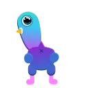 Neon Pigeon emoji 🥰