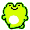 Neon Frog emoji 🚶‍♂️