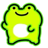 Neon Frog emoji 🕺