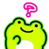Neon Frog emoji ❓