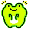 Neon Frog emoji 👏