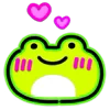 Neon Frog emoji 🥰