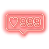 Telegram emojisi «Neon» ❤️