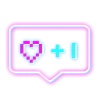 Telegram emojisi «Neon» ❤️