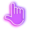 Telegram emoji «Neon» 💜