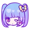 yume kawaii emoji 😚