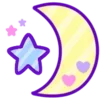 Telegram emojisi «yume kawaii» 🌙