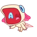 Axolotl emoji 😡