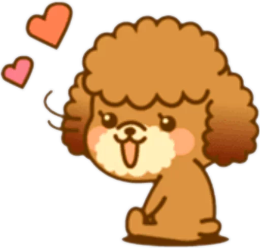 New Angry Poodle stiker 🐶
