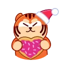 New Year Tiger emoji 💔